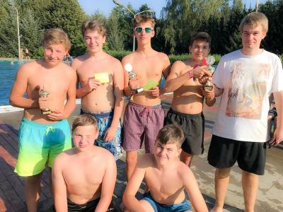 Die Sieger beim Volleyballturnier in der Einzelwertung. Foto: Heik J&auml;hnert  (Bild vergr&ouml;&szlig;ern)