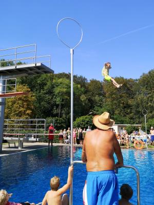 Jesse nannte sein Kost&uuml;m "Gelber Sack". Foto: Beate Vogel  (Bild vergr&ouml;&szlig;ern)