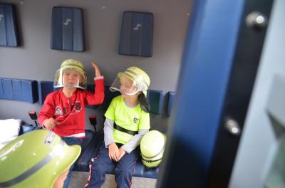 Foto des Albums: Kindergeburtstag bei der Feuerwehr