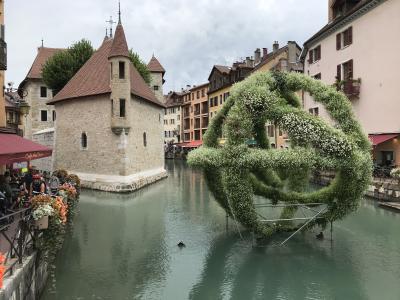 Annecy, Insel im Fl&uuml;sschen Thiou 