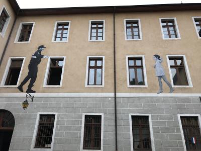 Annecy, Geb&auml;ude der Police Municipale 