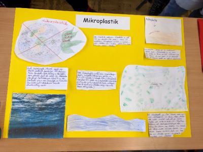 Foto des Albums: Gruppenarbeit über Mikroplastik Klasse 4a