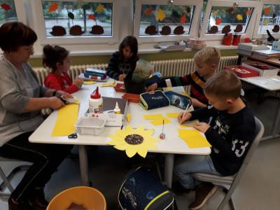 Foto des Albums: Fotos- Herbstprojekt Klasse 1b und FLEX B