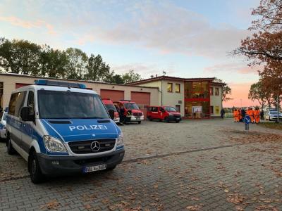 Bombenfund in der Stadt Ruhland / Kontrollierte Spengung erfolgt am Donnerstag / Evakuierung im Sperrkreis von 1000 Metern rund um den Bahnhof (Foto: Amt Ruhland)  (Bild vergr&ouml;&szlig;ern)