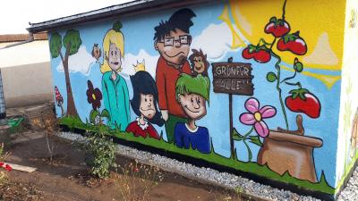 Foto des Albums: Graffitiworkshop in Garten 20