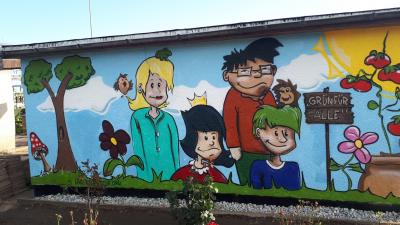 Foto des Albums: Graffitiworkshop in Garten 20