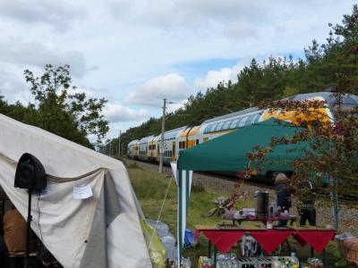 Foto des Albums: 130 Jahre Eisenbahnstrecke Lud-Ho-(Sw) - Ein Fest für Eisenbahninteressierte (12.10.2019)