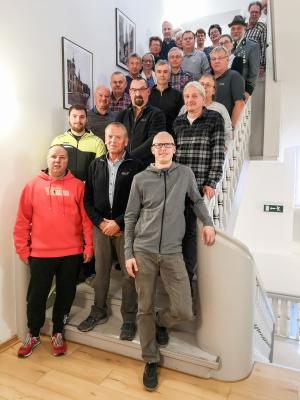 Fanden den Weg ins Rathaus: Vertreter von 31 Vereinen der Stadt Pritzwalk. Foto: Beate Vogel  (Bild vergr&ouml;&szlig;ern)