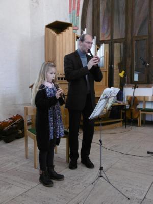 Foto des Albums: Kirchencafé mit Blockflötentönen und Celloklängen