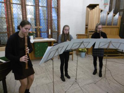 Foto des Albums: Kirchencafé mit Blockflötentönen und Celloklängen