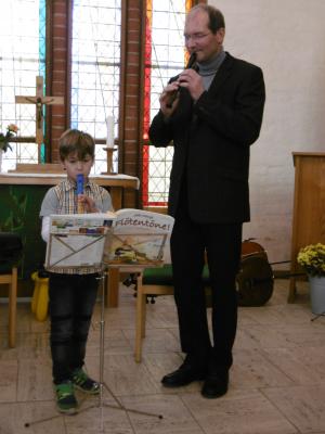 Foto des Albums: Kirchencafé mit Blockflötentönen und Celloklängen