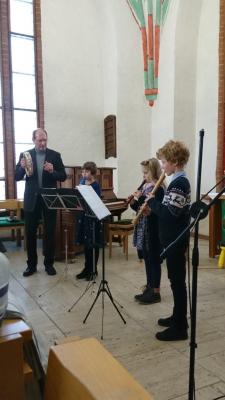 Foto des Albums: Kirchencafé mit Blockflötentönen und Celloklängen