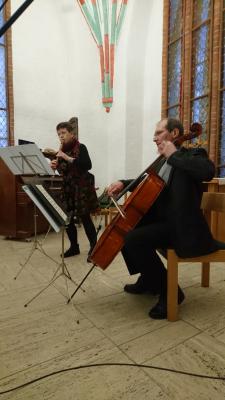 Foto des Albums: Kirchencafé mit Blockflötentönen und Celloklängen