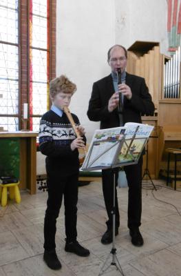 Foto des Albums: Kirchencafé mit Blockflötentönen und Celloklängen
