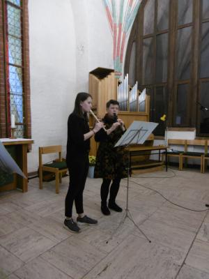 Foto des Albums: Kirchencafé mit Blockflötentönen und Celloklängen