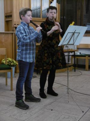 Foto des Albums: Kirchencafé mit Blockflötentönen und Celloklängen