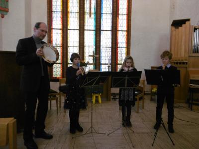 Foto des Albums: Kirchencafé mit Blockflötentönen und Celloklängen