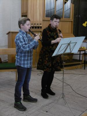 Foto des Albums: Kirchencafé mit Blockflötentönen und Celloklängen