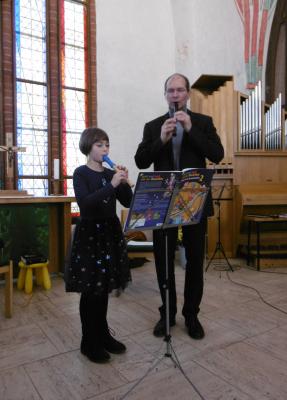 Foto des Albums: Kirchencafé mit Blockflötentönen und Celloklängen