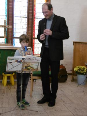 Foto des Albums: Kirchencafé mit Blockflötentönen und Celloklängen