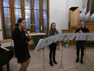 Foto des Albums: Kirchencafé mit Blockflötentönen und Celloklängen