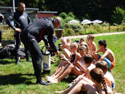 Foto des Albums: Ferienprogramm 2019 - Schnuppertauchen