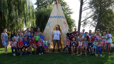 Foto des Albums: Ferienprogramm 2019 - Tipi-Party