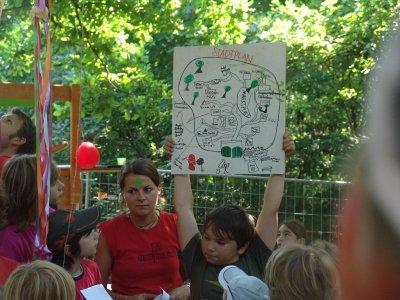 Foto des Albums: Stadt der Kinder 2008 - Richtfest (25.07.2008)