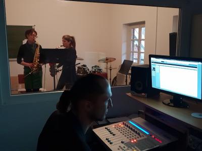 Antje Lehmann im Studio 
