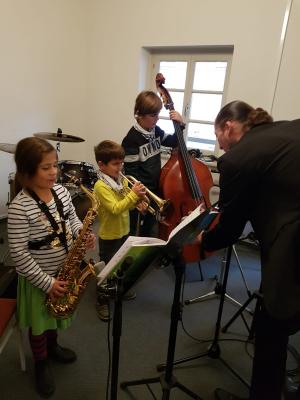 Geschwistertrio Emma, Karl und Paul Oertel  