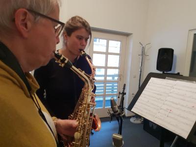 Professionell gespielt: das "Girl from Ipanema" Doris Bachmann und Claudia Meures 