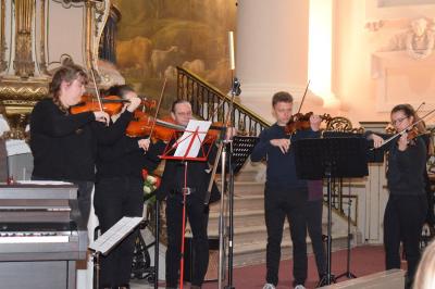 Streichergrupper der Musikschule 