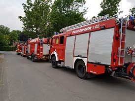 Foto des Albums: Feuerwehren Porta-Kleinenbremen-Wülpke und Bückeburg-Stadt für Ernstfall gerüstet (16. 05. 2018)