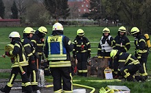 Foto des Albums: Einsatzübung im Löschzug Ost erfolgreich verlaufen (16. 04. 2018)