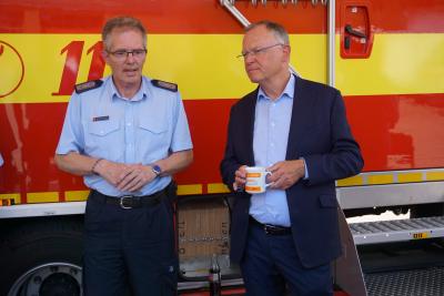 Foto des Albums: Ministerpräsident besucht Kreisfeuerwehr (31. 07. 2019)