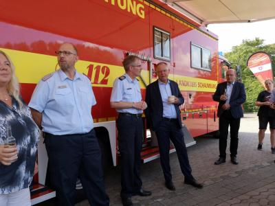 Foto des Albums: Ministerpräsident besucht Kreisfeuerwehr (31. 07. 2019)