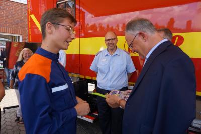 Foto des Albums: Ministerpräsident besucht Kreisfeuerwehr (31. 07. 2019)