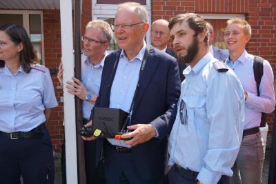 Foto des Albums: Ministerpräsident besucht Kreisfeuerwehr (31. 07. 2019)