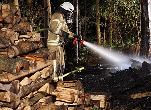 Foto des Albums: Schnelles Eingreifen verhindert Waldbrand (03. 09. 2018)