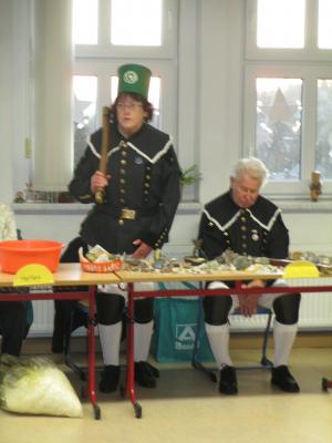 Bergfrau und Bergmann 