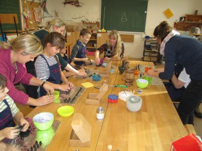 R&auml;ucherkerzen selbst gemacht 