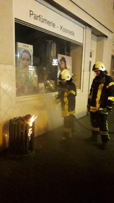 Foto des Albums: Müllbehälterbrand - Hauptstraße