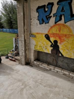 Foto des Albums: Umbau Trafohäuschen zu Bootsliegeplatz