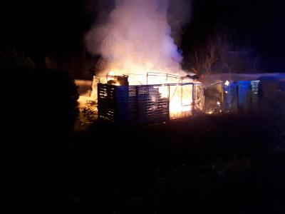 Foto des Albums: Gartenhausbrand - Marburger Straße