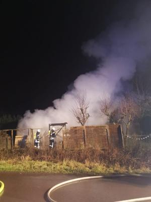 Foto des Albums: Gartenhausbrand - Marburger Straße