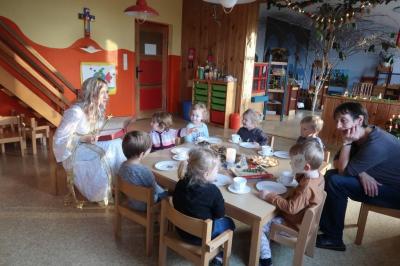 Foto des Albums: Das Christkind besucht uns in der Kita 2019