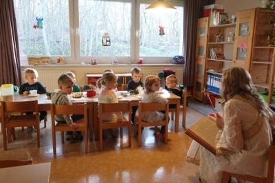 Foto des Albums: Das Christkind besucht uns in der Kita 2019