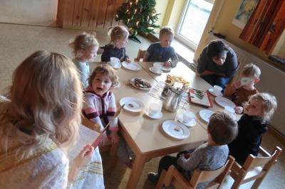 Foto des Albums: Das Christkind besucht uns in der Kita 2019