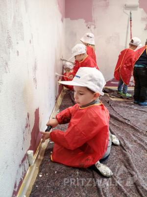 Rasch geht es vorw&auml;rts und die Wand ist zartgr&uuml;n. Foto: Beate Vogel  (Bild vergr&ouml;&szlig;ern)