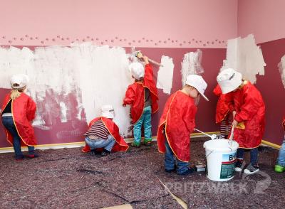 Rasch geht es vorw&auml;rts und die Wand ist zartgr&uuml;n. Foto: Beate Vogel  (Bild vergr&ouml;&szlig;ern)